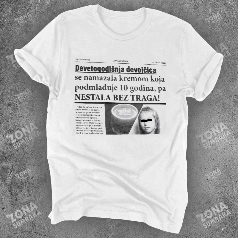 Devetogodišnja devojčica se namazala kremom koja podmlađuje 10 godina