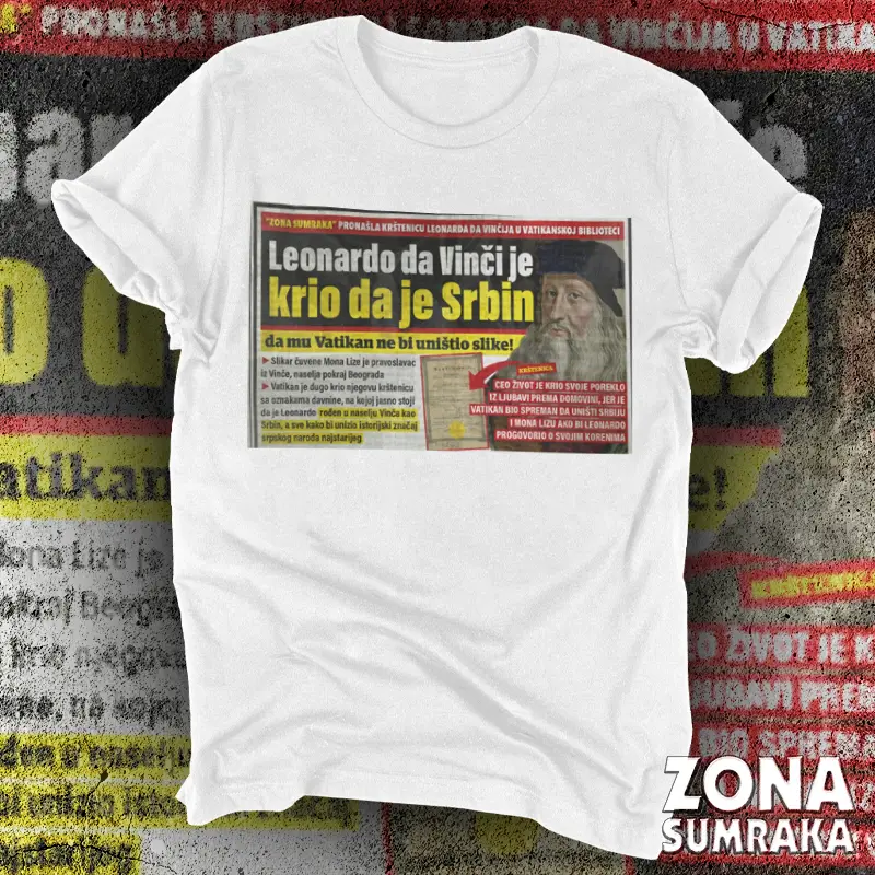 Leonardo da Vinči krio da je Srbin
