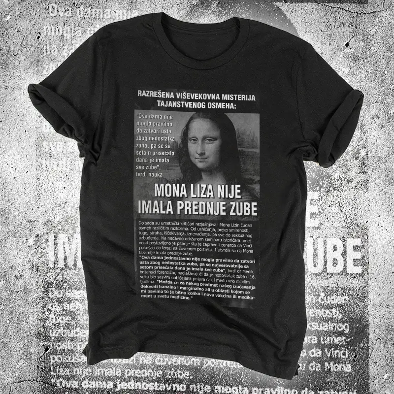 Mona Liza nije imala prednje zube