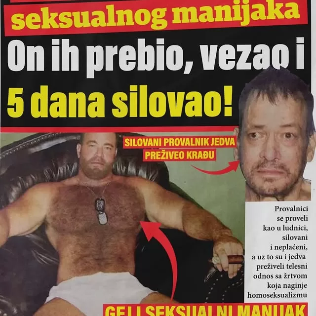 Provalnici upali u kuću geja – seksualnog manijaka zvanog vukodlak, pa bili silovani i jedva preživeli!