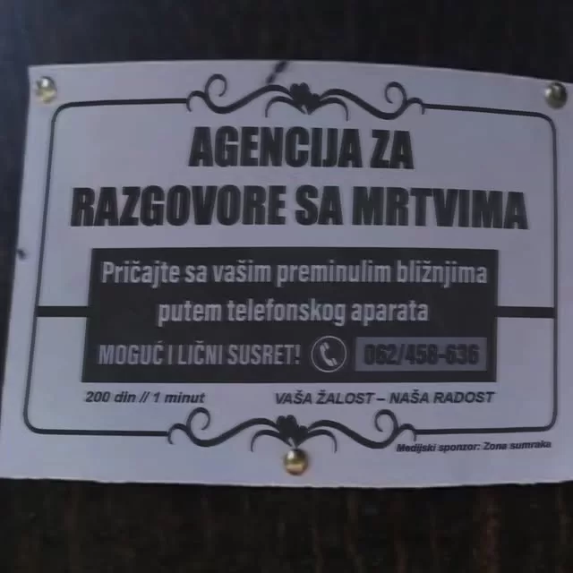 Razgovarajte sa Vašim preminulim bližnjima.